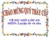 Tuần 11. Ông Trạng thả diều