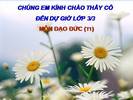 Bài 6. Tích cực tham gia việc lớp, việc trường
